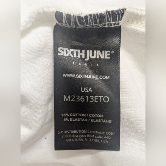 Sixth June Paris - Medium White Shirt - Picture 6 of 7